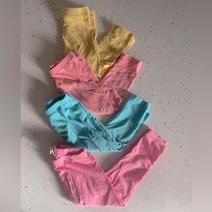 Bundle of 4, size 2T girls leggings